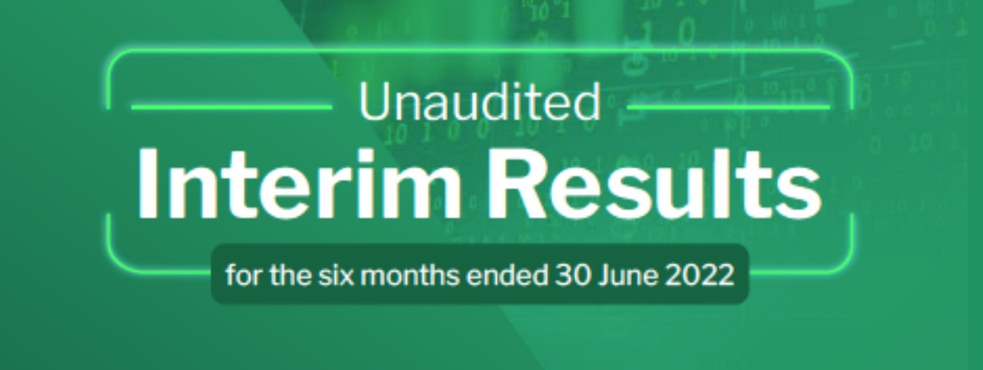 2022 Nedbank Group Limited Unaudited Interim Results