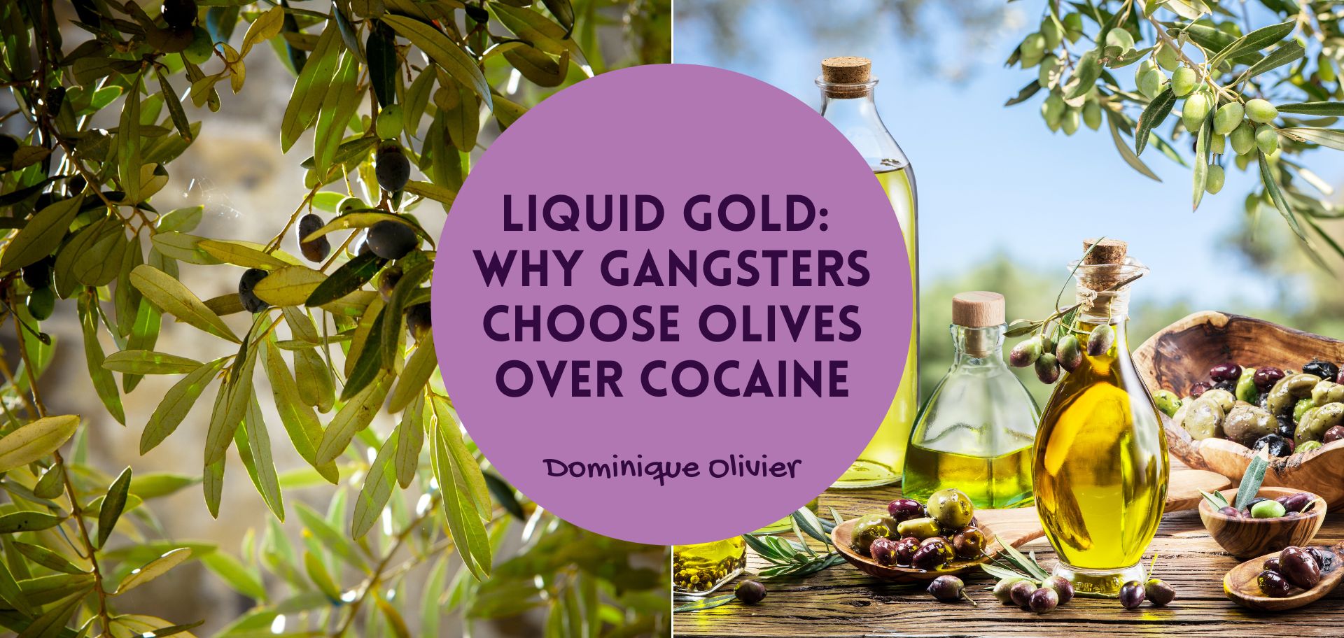 Liquid gold: why gangsters choose olives over cocaine