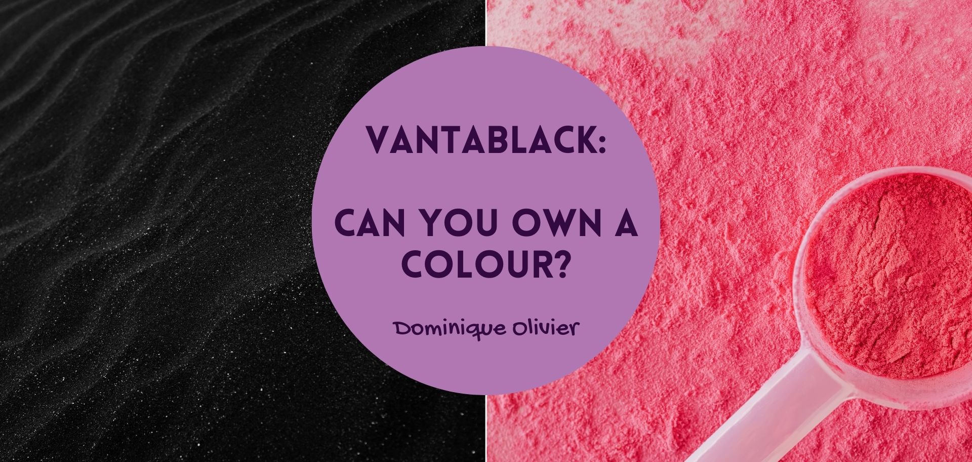 Vantablack: can you own a colour?