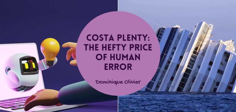 Costa plenty: the hefty price of human error
