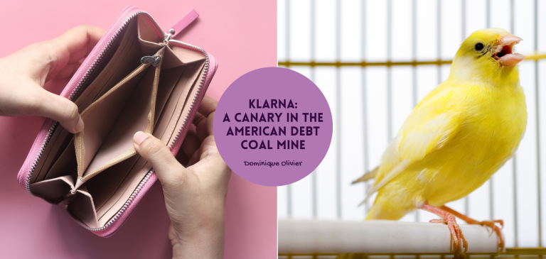 Klarna: a canary in the American debt coal mine