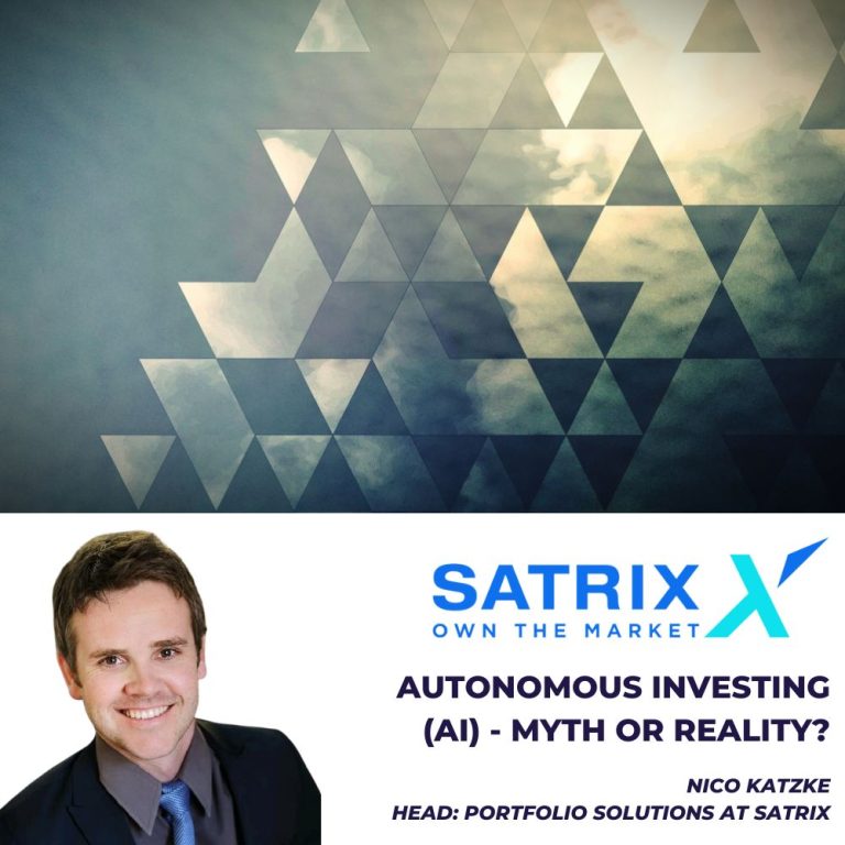 Autonomous Investing (AI) – Myth or Reality?