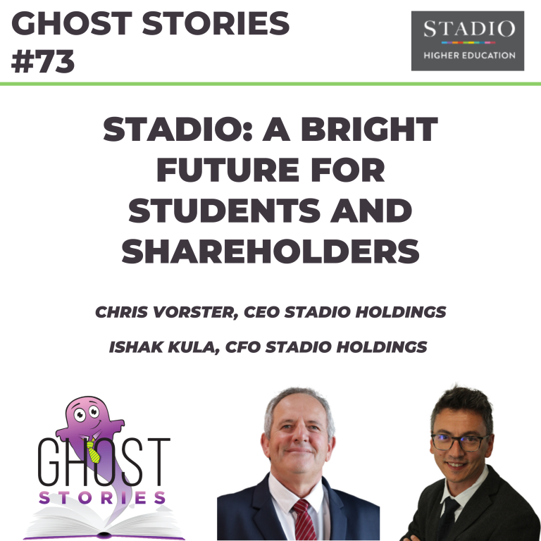 Ghost Stories #73: STADIO – A bright future for students and shareholders
