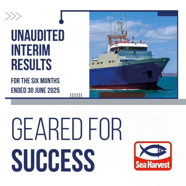 Sea Harvest interim results: geared for success
