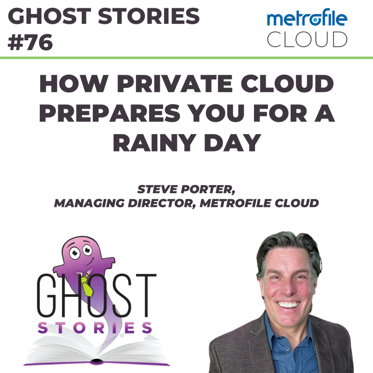 Ghost Stories #76: How private cloud prepares you for a rainy day Ghost Stories #76: How private cloud prepares you for a rainy day