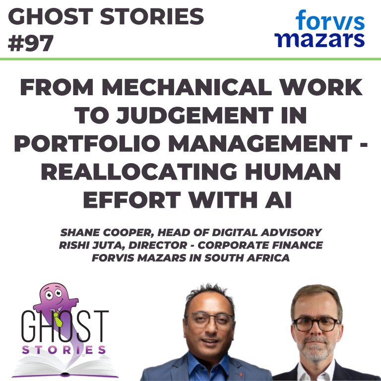 Ghost Stories #97: From mechanical work to judgement in portfolio management – reallocating human effort with AI